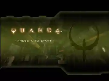 Quake 4 (USA) screen shot title